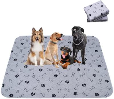 China Wholesale High Quality Soft Waterproof Pet Pee Mat Custom Reusable Washable Dog Training Pad for sale