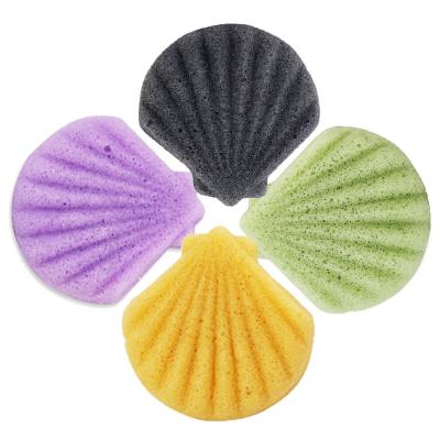 China EXFOLIATING 100% Exfoliator Organic Soft Facial Sponges Face Cleansing Blast Makeup Remove Konjac Sponge for sale