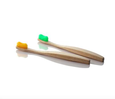 China Disposable New Product Bamboo Toothbrush for Hotel Home Travel Bamboo Toothbrush for Kids and Adults for sale