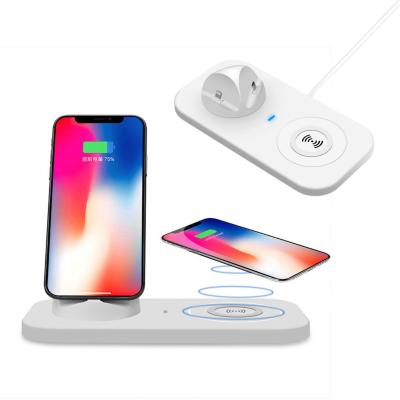 China Multi-functional Multi-Base Mobile Charging Rotating Charging Station Compatible with Wireless Chargers for All Series Mobile Phone for sale