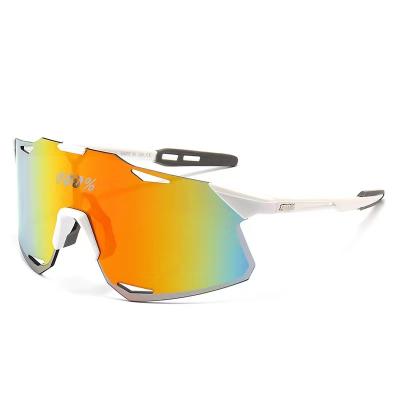 China Unisex Oversized Rimless Outdoor Sports Mountain Bike Sunglasses UV400 Sunglasses for sale