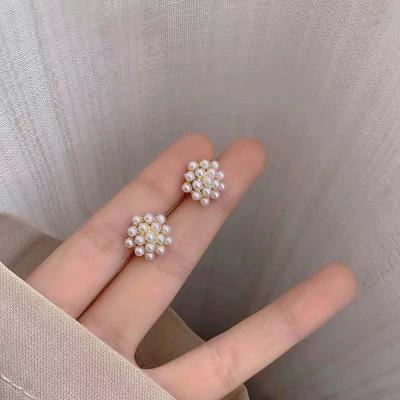 China Wholesale Factory Outlet TRENDY Fashion 24K Gold Plated Dubai Gold Jewelry Circle Stud Earrings for sale