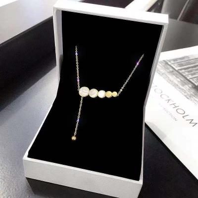 China HOT TRENDY Dubai Gold Plated Women's New Design Jewelry 24k Gold Necklace Fashion Chain Necklace Custom Made for sale