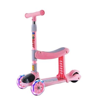 China Hot Selling Handlebar Adjustable Height With Cushion Kids Scooter Toys 2-10 Years Factory Direct Selling Scooters Kids for sale