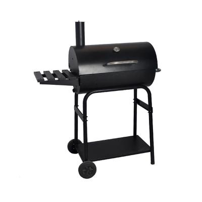 China Easily Assembled SEJR Trolley Barbecue BBQ Smoker Grill with Chimney 82x70x127cm for sale