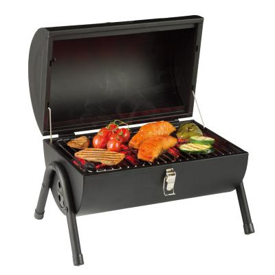 China SEJR Outdoor Camping Mini Portable Easily Gathered Oven Small Round Barbecue Grill 41X27.5X35.5cm for sale