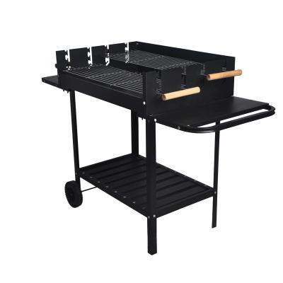 China Easily Assembled Grill 127x55x88cm from SEJR Outdoor Adjustable Portable Barbecue for sale