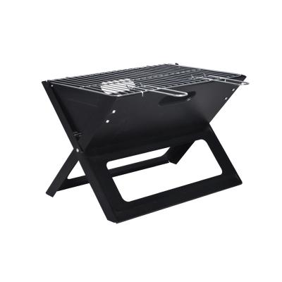 China SEJR Outdoor Charcoal Folding BBQ Grill Notebook Easily Assembled Portable Barbecue Grill 45X30X30cm for sale