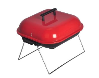 China SEJR Small Charcoal Portable BBQ Grill Mini Camping BBQ Grill Easily Assembled for sale