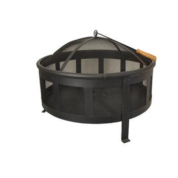 China SEJR Stocked 27 Inch Fire Pit Outdoor &Indoor Fire Bowl Basket for sale