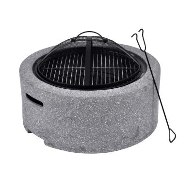 China SEJR Outdoor Magnesium Oxide Fire Patio Pits MgO Backyard Wood Burning Firepits for sale