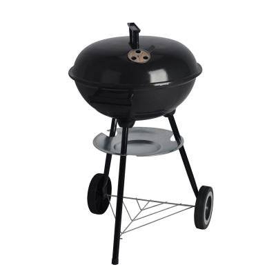 China Easily Assembled SEJR Outdoor Trolley Charcoal Kettle BBQ Grill for sale