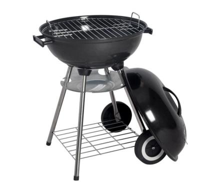 China SEJR Easily Assembled 17 Inch Black Charcoal Kettle BBQ Grill BBQ Grill for sale