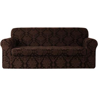 China Wholesale Really Big Stretch Slipcover 2 Piece Couch Elastic Jacquard Thickened High Stretch Seater 1234 Sofa Covers For Living Room for sale