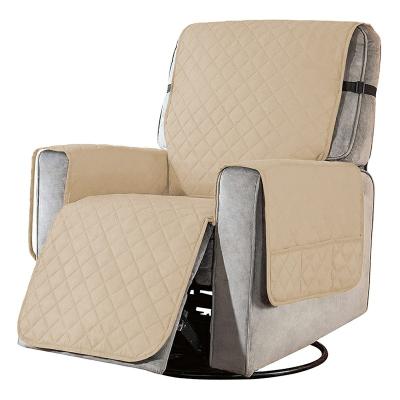 China CLASSIC Wholesale Washable Stretch Quilted Pet Recliner Elastic Sofa Slipcover Spandex Furniture Protector For Single Couch Sofa Cover for sale