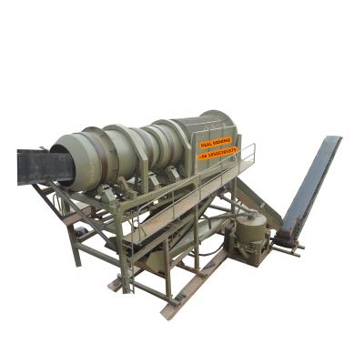 China TRUE alluvial gold mining Qingzhou gold MINING trommel for trommel compost and mobile gold trommel sluice for sale