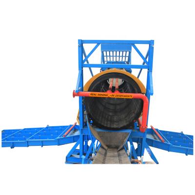 China Gold separate mobile small trommel screen trommel sieve drum screen machine for sale