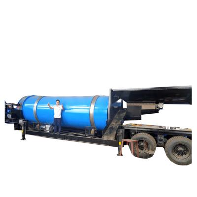 China Alluvial Gold Washing & Recovery trommel gold washing plant trommel filter for Qingzhou gold trommel for sale