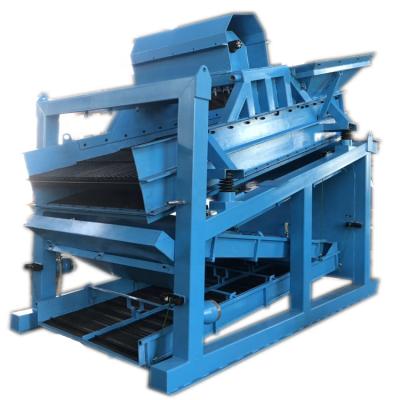 China Alluvial Gold Mining Vibrating Screen Machine Vibration Shaker Table Alluvial Gold Mining Equipment for sale