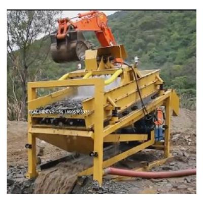 China Complete set of alluvial ore gold mining equipment for sale