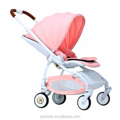 China OEM Factory Eco-friendly Baby Stroller Pink Push Chair Baby Stroller Super Baby for sale