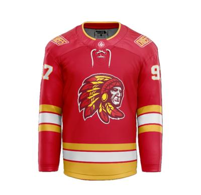 China Professional Custom Quick Dry Embroidery Tackle Twill Stitch Team Ice Hockey Tank Top for sale