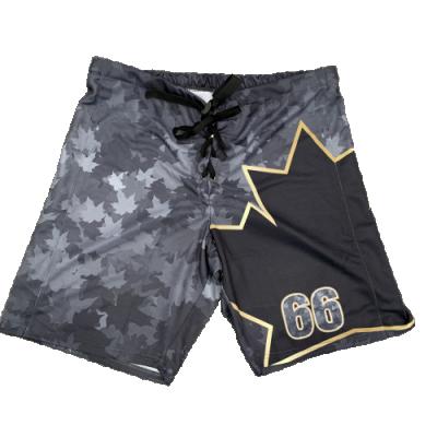 China Quick Dry High Quality Polyester Custom Design Sublimation Ice Hockey Pant Shells for sale