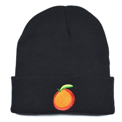 China Cheap custom made funny quick dry mens knit winter hats with embroidery logo for sale