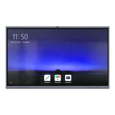 China Conference 65 75 86 98 Inch 4k Led Display Remote Conference Interactive Flat Panel for sale