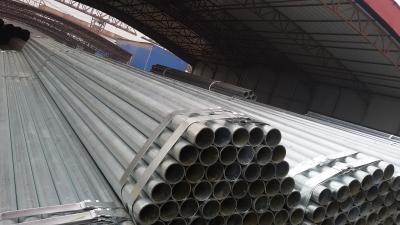 China Tubería de acero del andamio con el tratamiento caliente de la galvanización en venta