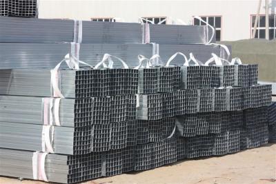 China tubos rectangulares pre galvanizados del carbono de HEBEI BORUN en venta