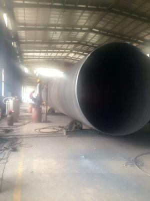 Chine S355 Spiral welded piling pipes with anti-rust coating à vendre