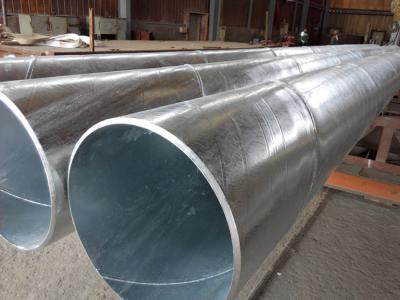 China ASTM A36 Hot Galvanized SSAW welded carbon pipes for sale