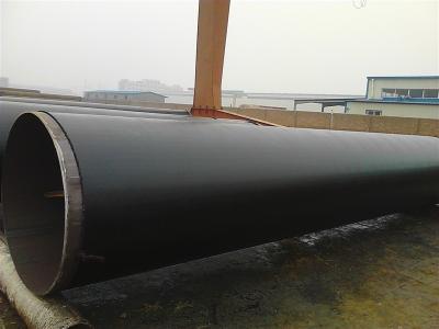 China Coal Tar Epoxy Coated ERW Steel tubes for liquid transferring for sale