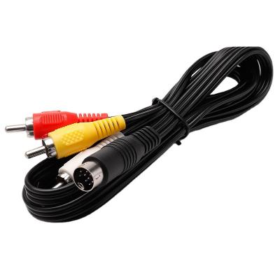 China Bitfunx Compatible Free Sample AV Cable RCA For SEGA MD2 Mega Drive 2 Audio Video Cable for sale