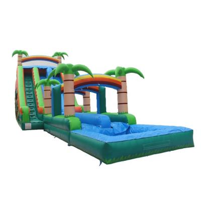 China High Quality Adult Indoor Entertainment Slide +Outdoor Slide With Pool Inflatable Water Slide For Sale for sale