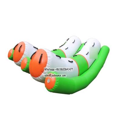 China Indoor Entertainment Factory +Outdoor Water Sports Game Commercial Grade Inflatable Water Seesaw for sale