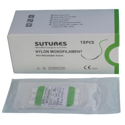 China 100% Nylon Non-absorbable Suture USP10/0 (Monofilament) for sale