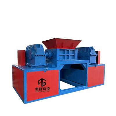 China Hotels Plastic Waste Crusher Claws Double Shaft Shredder Machine For Metal Nonmetal Car Tire for sale