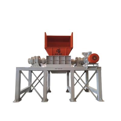 China Hotels Good Price Stable Waste Plastic Shredder Recycling Crusher Double Shaft Wood Shredder Machine for sale