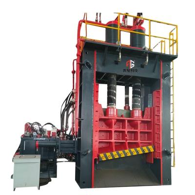 China Building Material Shops Hydraulic Heavy Metal Scrap Baler Shear for sale