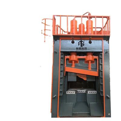 China Building Material Shops Hydraulic Waste Metal Steel Shearing Machine Heavy Duty Scrap Guillotine Shear for sale