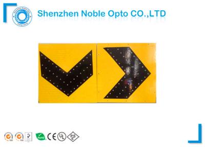 China 600mm Yellow Traffic Warning Signs , High Brightness Led Traffic Signal for sale