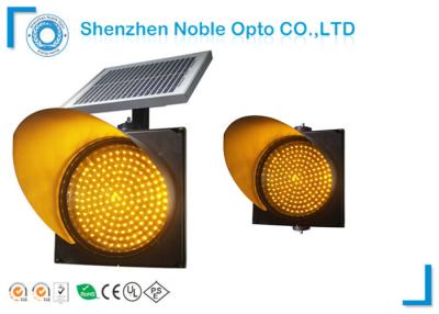 China Solar warning light traffic safety signs for sale