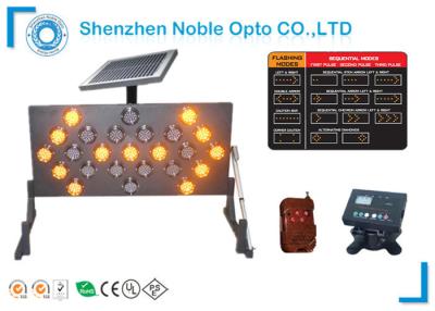 China 1.5 m Led Arrow Board  Solar Powered for sale