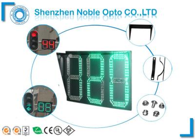 China Pedestrian Traffic Light Countdown Timer 1200x600x70  For Crossroads for sale