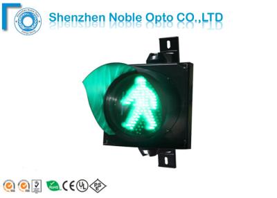 China Green Single Pedestrian Traffic Light lamp , IP65 LED Traffic Signal Light for sale