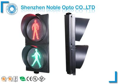 China High Power Red Green Pedestrian Traffic Light Static Cobweb Lens for sale