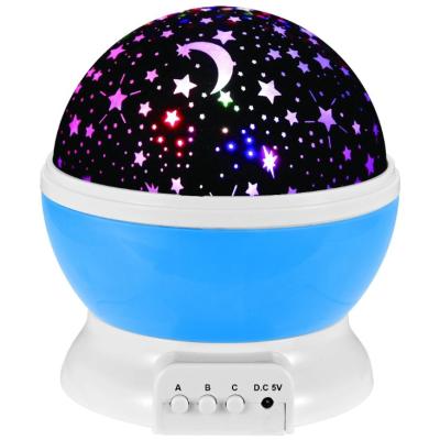 China Modern Kids Baby Bedroom Decor Gifts For Kid Lamp Rotating Starry Starry Nursery Table Lamp Spotlight for sale