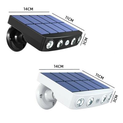 China Waterproof + PIR Motion Sensor Solar Light Wall Street Solar Lights Outdoor Motion Sensor Waterproof Pathway LED for Patio Yard Garden for sale